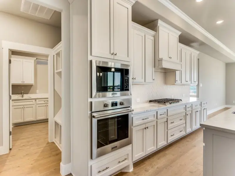 Furnished interior view inside a new home in Ladera at the Reserve, Mansfield (Image 5).
