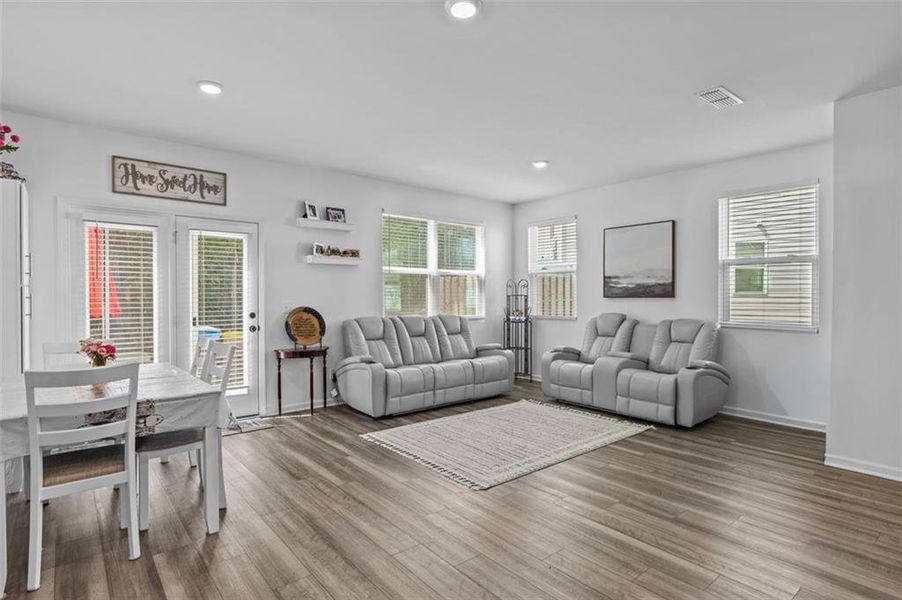 Furnished interior view inside a new home in , Winder (Image 26). Furnished interior view inside a new home in , Winder (Image 26).