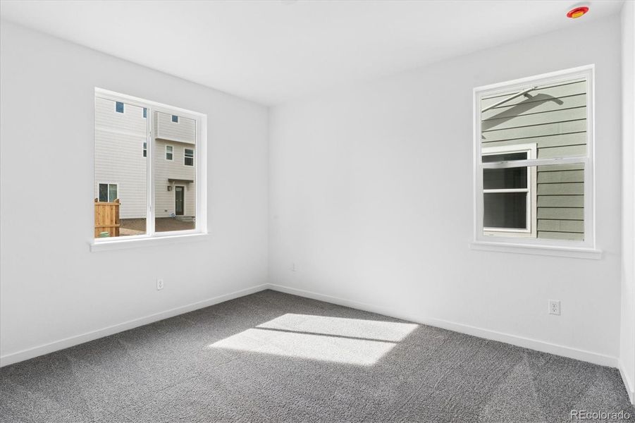 Spacious, unfurnished interior of a new home in The Summit at Meridian, Englewood (Image 15).