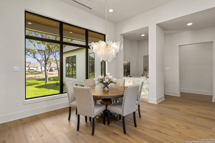 Furnished interior view inside a new home in , San Antonio (Image 35).