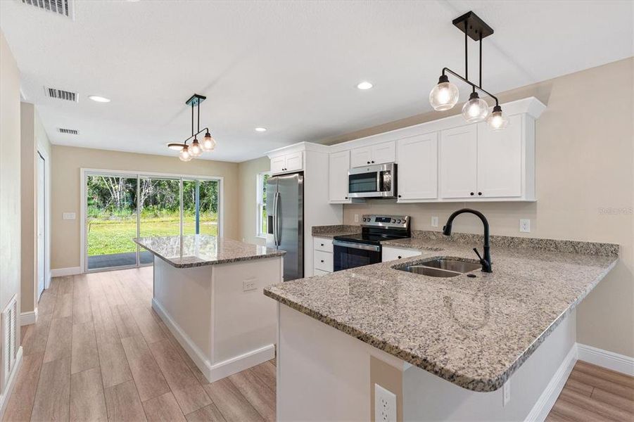Furnished interior view inside a new home in , Bushnell (Image 5).