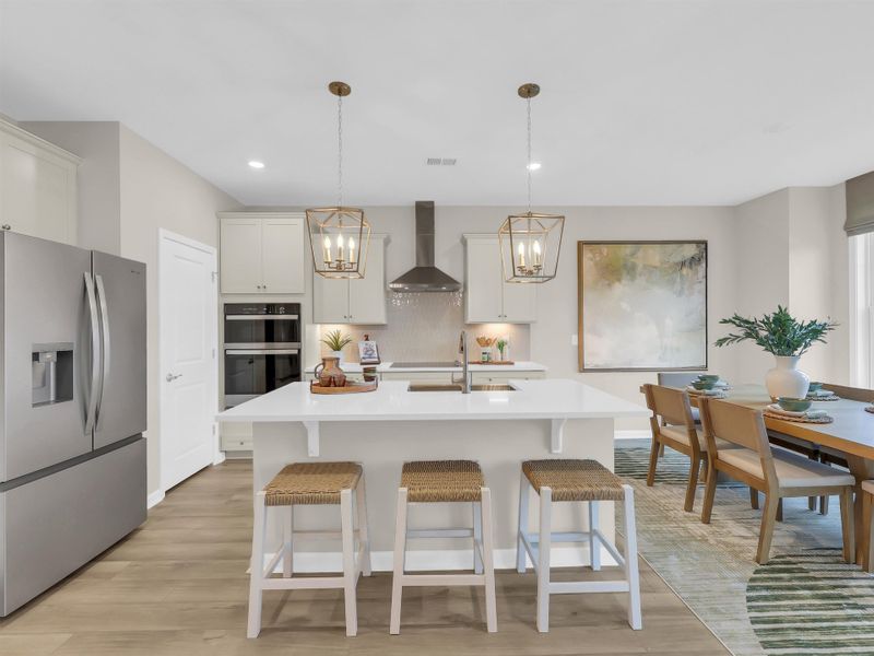 Furnished interior view inside a new home in King Farm Estates, Aynor (Image 28).