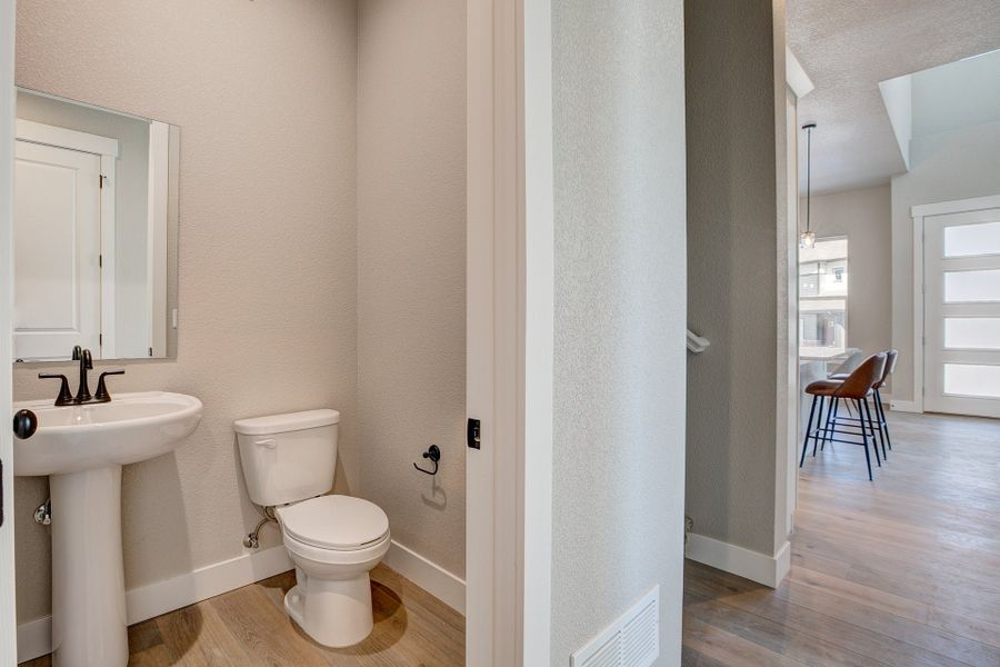 Representative furnished interior of a home built from the The Addison 2 by Landmark Homes in Highlands at Fox Hill, Longmont (Image 26). Representative furnished interior of a home built from the The Addison 2 by Landmark Homes in Highlands at Fox Hill, Longmont (Image 26).