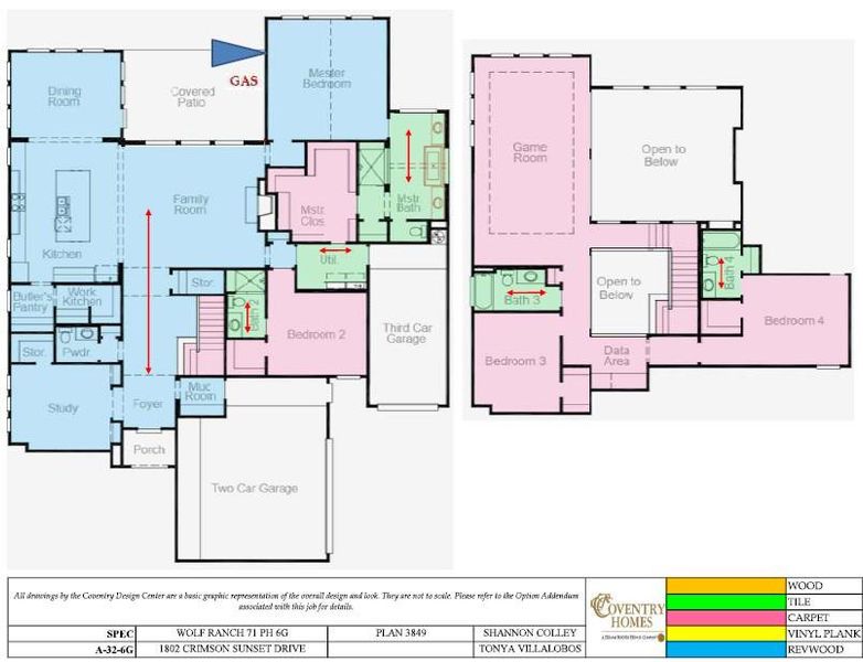 Flooring Details - Representative Photo