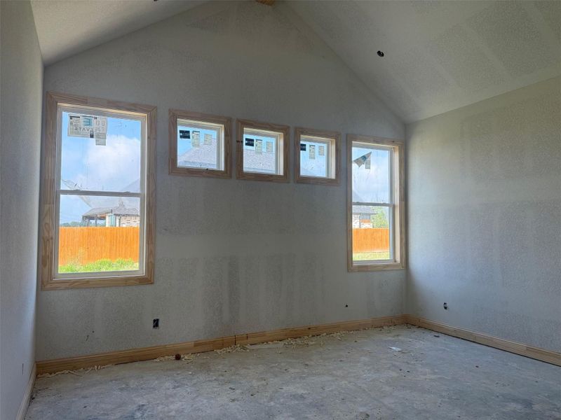 In-progress construction of a new home in , College Station, TX (Image 13).
