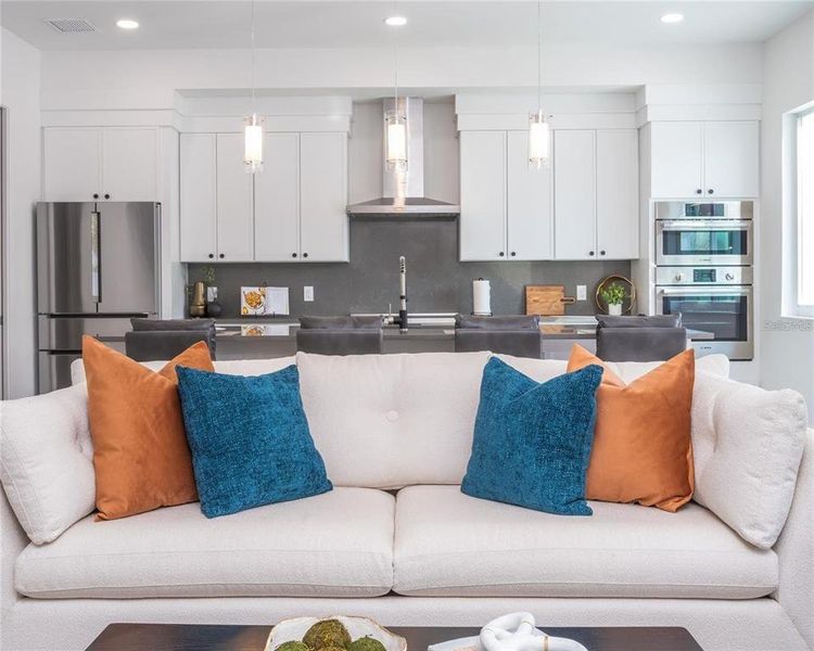 Furnished interior view inside a new home in , Sarasota (Image 48).