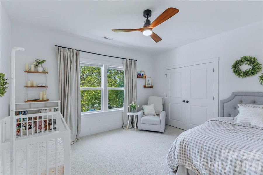 Furnished interior view inside a new home in , Charlotte (Image 17). Furnished interior view inside a new home in , Charlotte (Image 17).