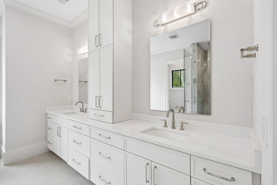Furnished interior view inside a new home in , Johns Island (Image 59).
