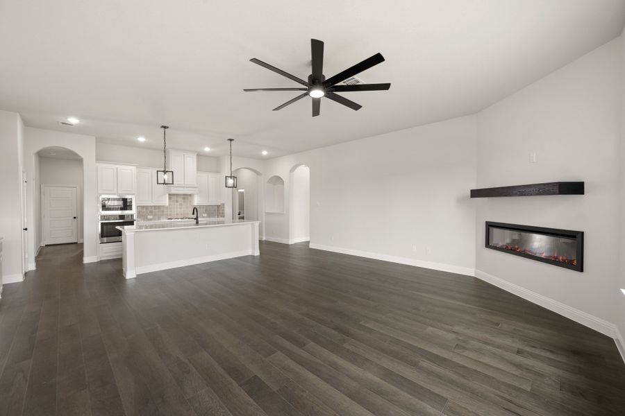 Spacious, unfurnished interior of a new home in Redden Farms, Midlothian (Image 18). Spacious, unfurnished interior of a new home in Redden Farms, Midlothian (Image 18).
