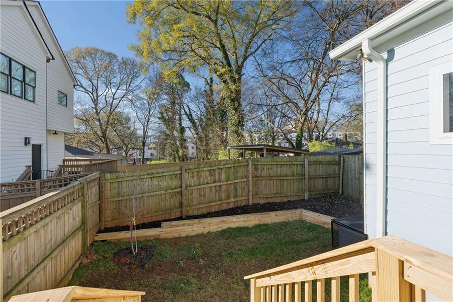 Exterior details and patio area of a home in , Atlanta (Image 4).