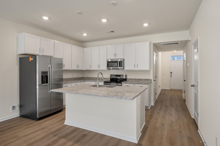 Furnished interior view inside a new home in The Landings at Montague, Goose Creek (Image 10).