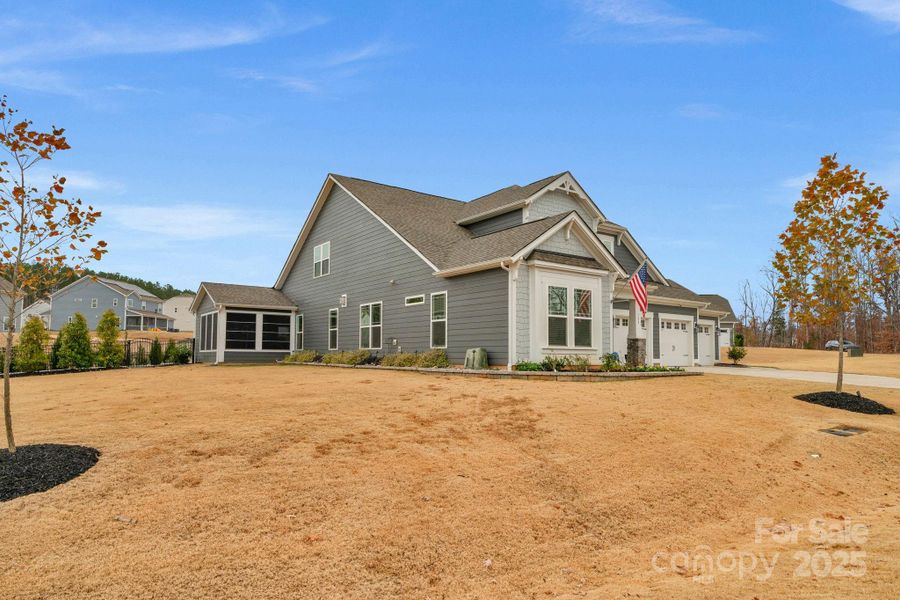 Exterior details and patio area of a home in , Waxhaw (Image 3).