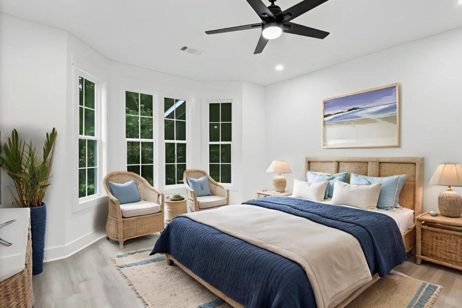 Furnished interior view inside a new home in , Bluffton (Image 3). Furnished interior view inside a new home in , Bluffton (Image 3).