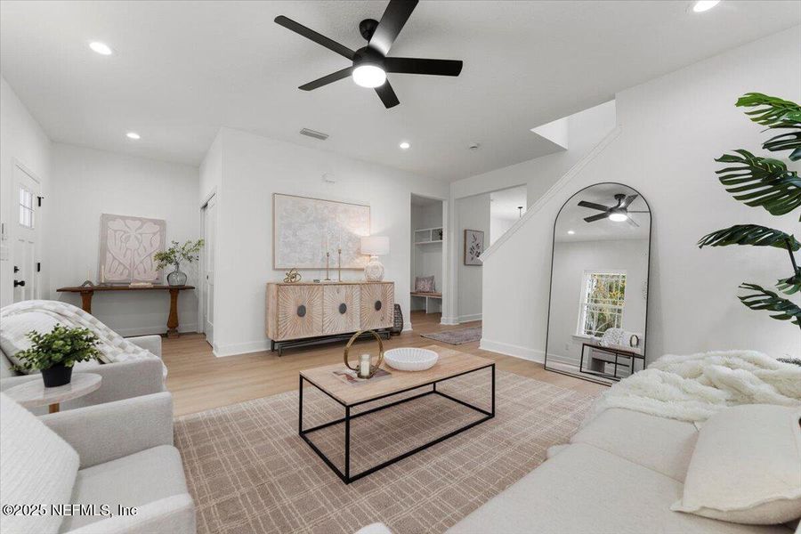 Furnished interior view inside a new home in , Fleming Island (Image 10).