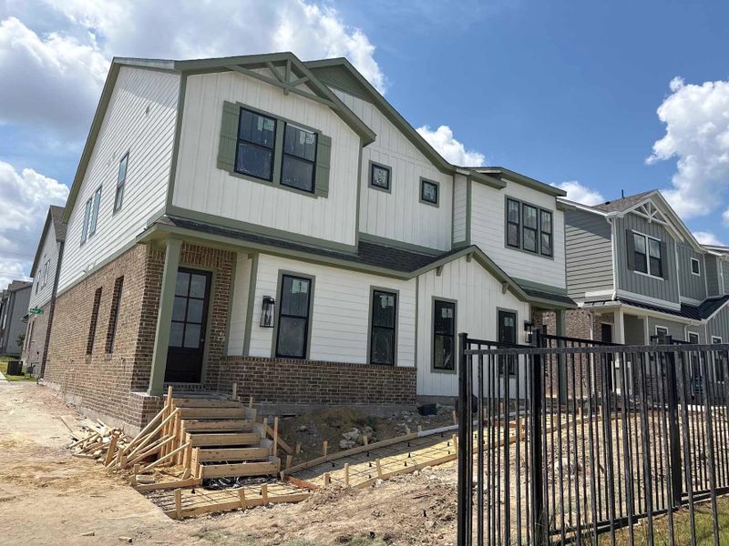 Exterior Design Construction Progress