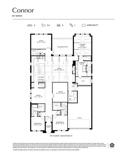 Beautiful finishes, fantastic entertaining spaces and relaxing bedrooms....all this and more in our single story Connor floor plan!
