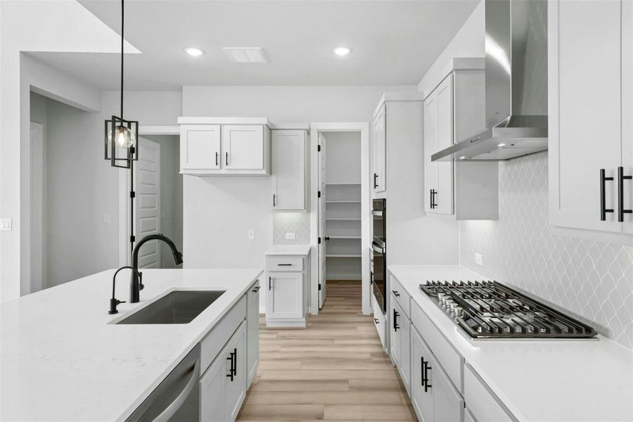 Furnished interior view inside a new home in East View Farms, Georgetown (Image 8).