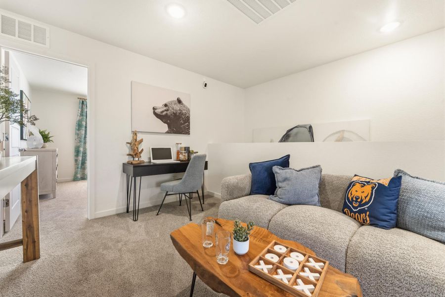 Furnished interior view inside a new home in Conestoga, Ault (Image 15).