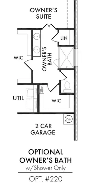 Master Bath – Shower Only Master Bath – Shower Only