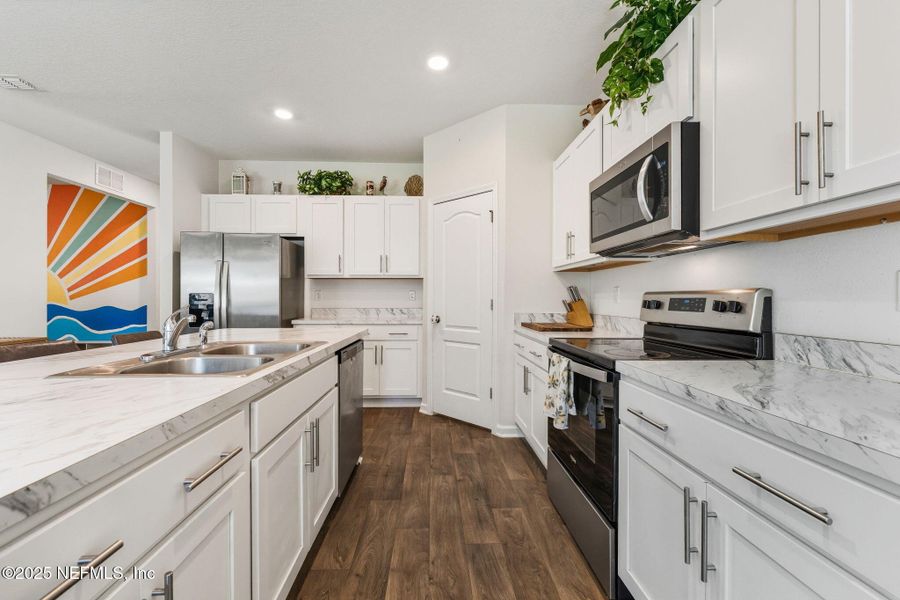 Furnished interior view inside a new home in Ravenswood Village, St. Augustine (Image 17).