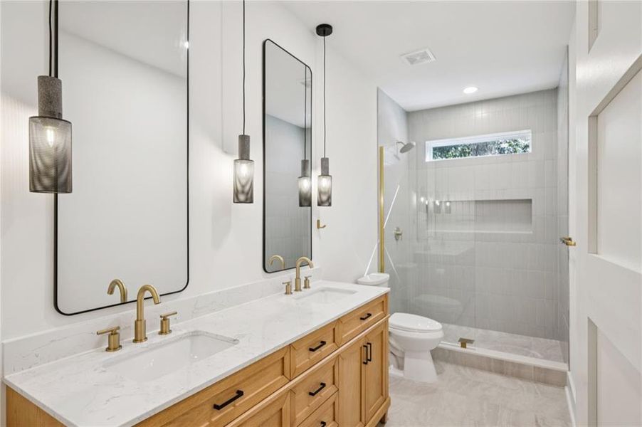 Furnished interior view inside a new home in , Decatur (Image 3).
