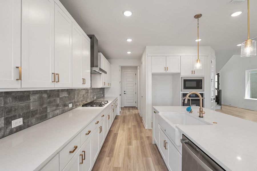 Furnished interior view inside a new home in Flora, Hutto (Image 11).