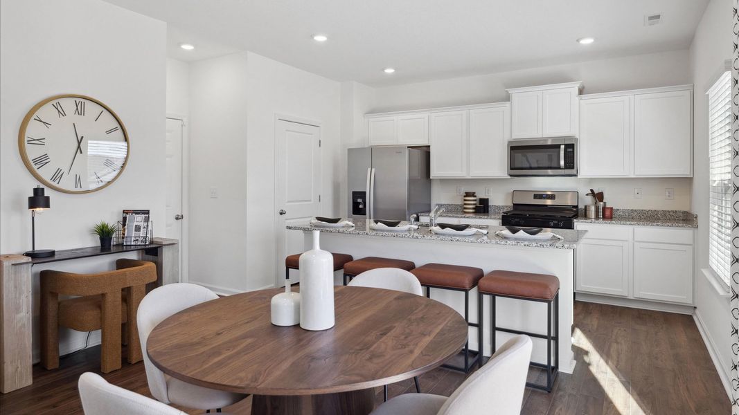 Representative furnished interior of a home built from the Belhaven by D.R. Horton in Mary's Pointe, Clinton (Image 8). Representative furnished interior of a home built from the Belhaven by D.R. Horton in Mary's Pointe, Clinton (Image 8).