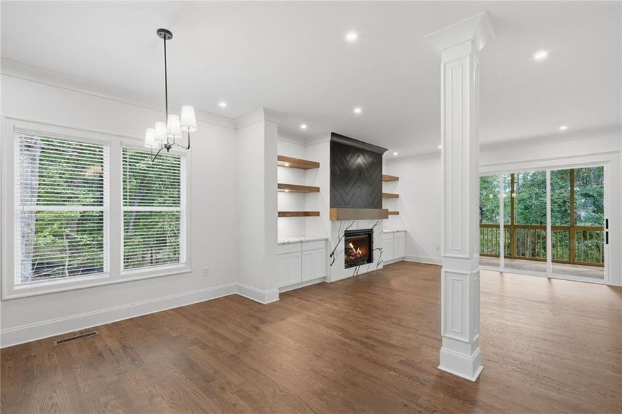 Spacious, unfurnished interior of a new home in , Buford (Image 40).