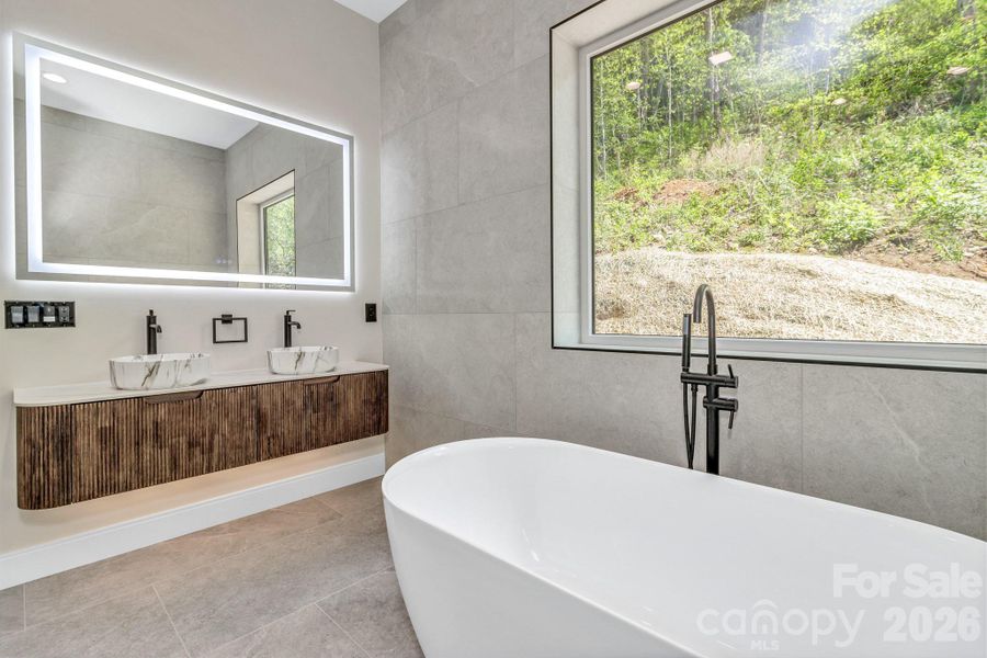 Furnished interior view inside a new home in , Leicester (Image 9).