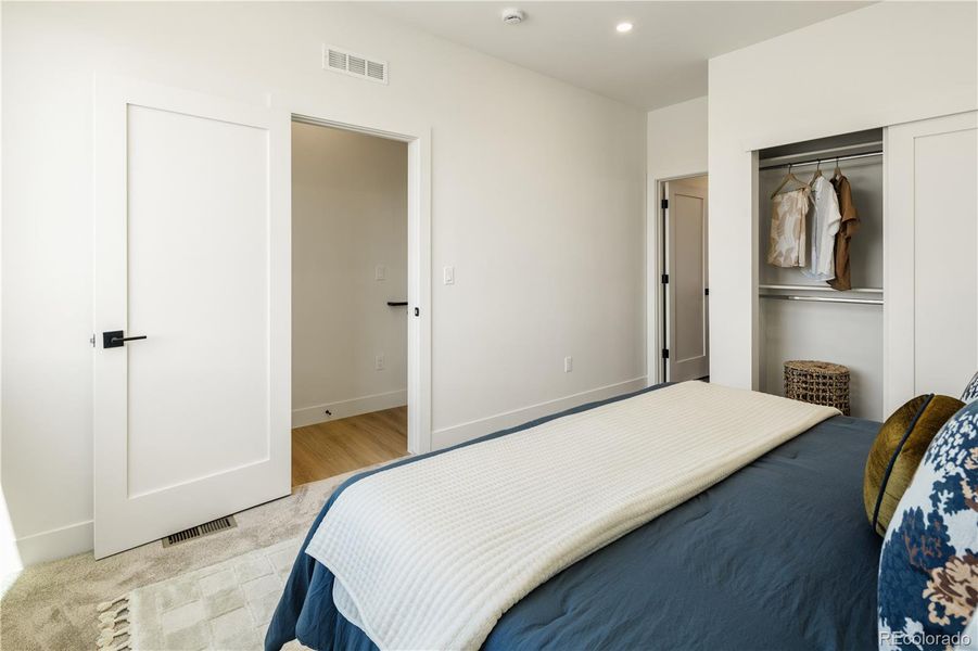 Furnished interior view inside a new home in , Denver (Image 23).