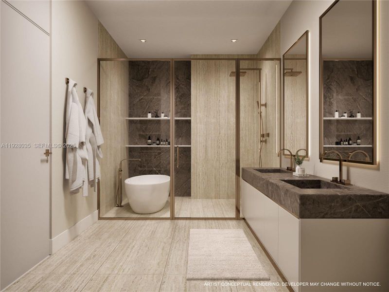 Furnished interior view inside a new home in , Fort Lauderdale (Image 16). Furnished interior view inside a new home in , Fort Lauderdale (Image 16).