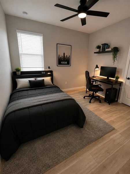 Furnished interior view inside a new home in Seasons at Big Sky, Kissimmee (Image 9).