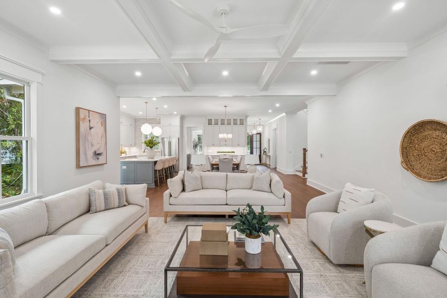 Furnished interior view inside a new home in , Mount Pleasant (Image 11).