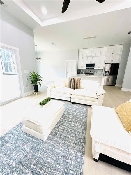 Furnished interior view inside a new home in , Covington (Image 3).