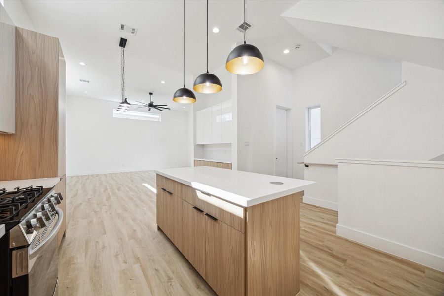 Furnished interior view inside a new home in , Houston (Image 8). Furnished interior view inside a new home in , Houston (Image 8).