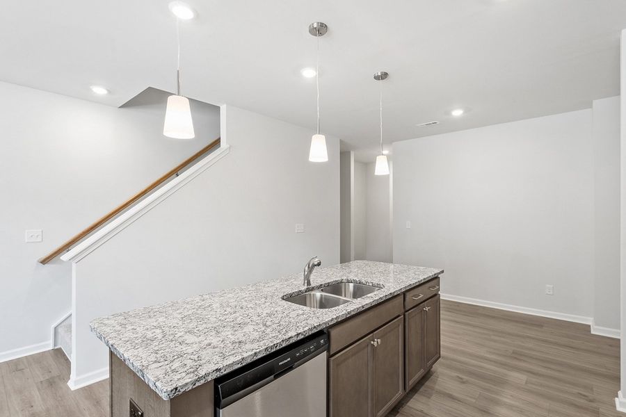 Furnished interior view inside a new home in Renaissance at White Oak, Garner (Image 6).