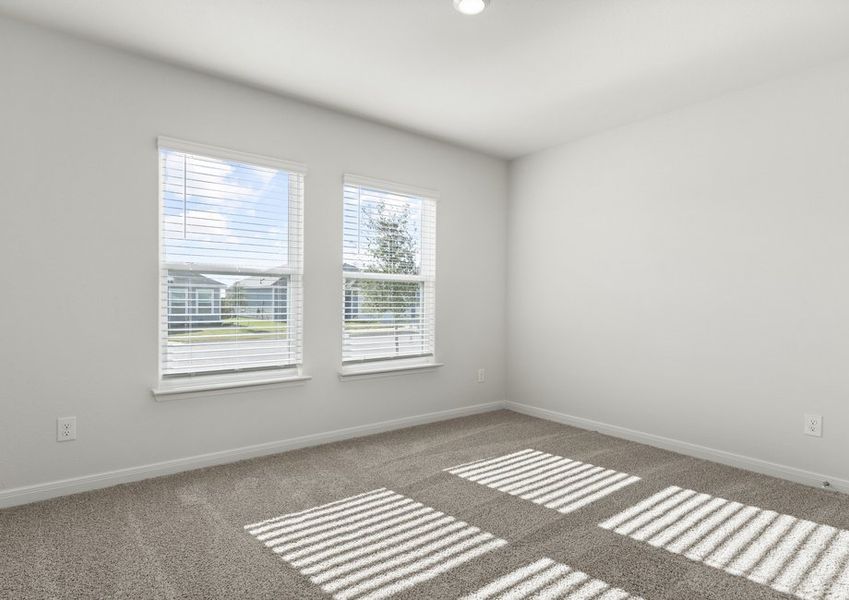 The secondary bedrooms are a great space for childrens bedrooms or guest rooms. The secondary bedrooms are a great space for childrens bedrooms or guest rooms.