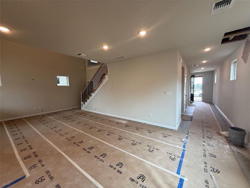 In-progress construction of a new home in La Cima, San Marcos, TX (Image 23).