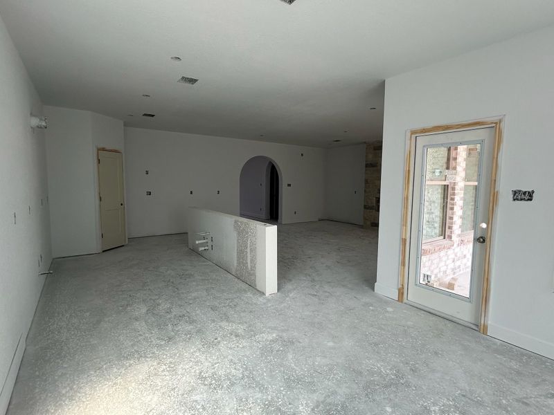 In-progress construction of a new home in , Bryan, TX (Image 10).