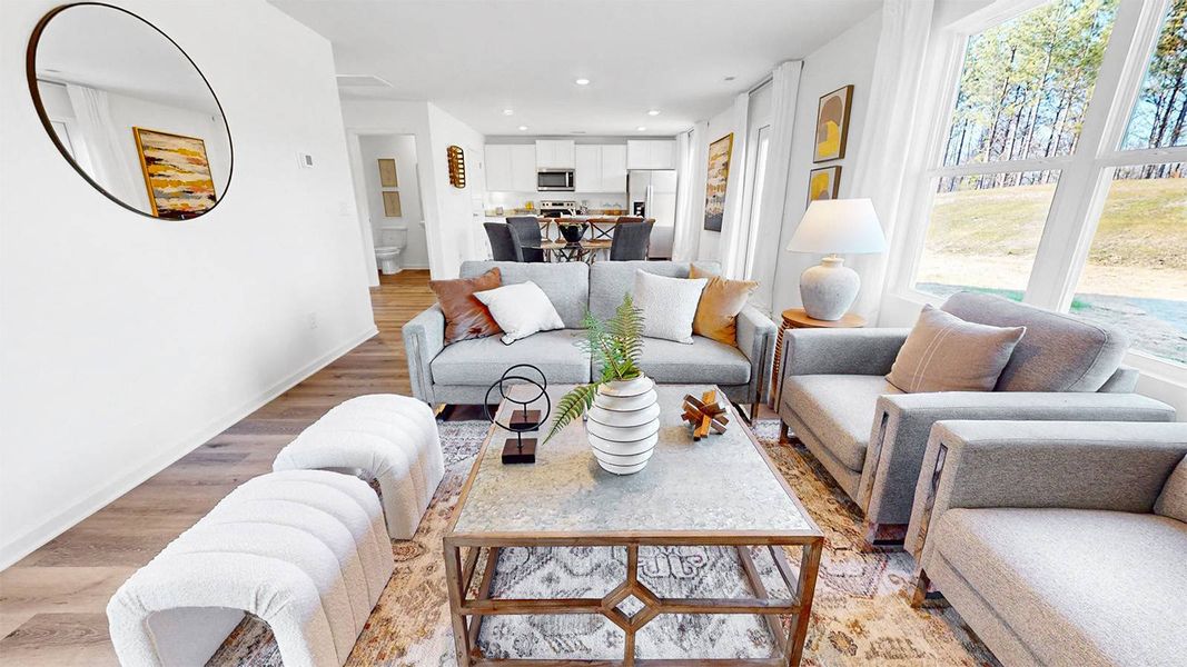 Furnished interior view inside a new home in Fallschase, Tallahassee (Image 3).
