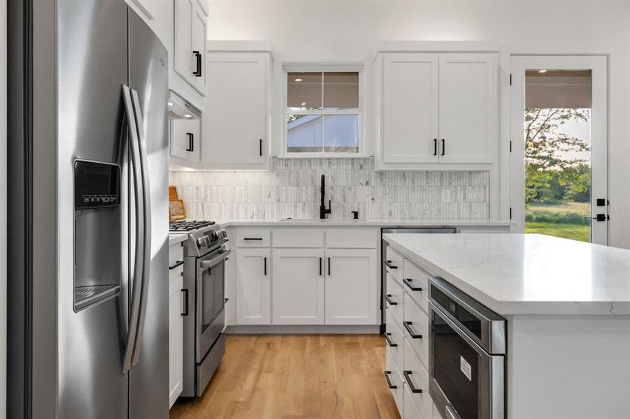 Furnished interior view inside a new home in , Ladonia (Image 9). Furnished interior view inside a new home in , Ladonia (Image 9).