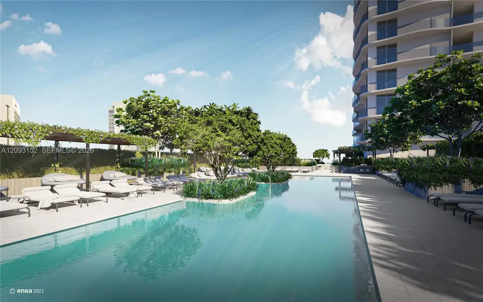 Condo located in Miami, FL showcasing its design and architecture (Image 3). Condo located in Miami, FL showcasing its design and architecture (Image 3).