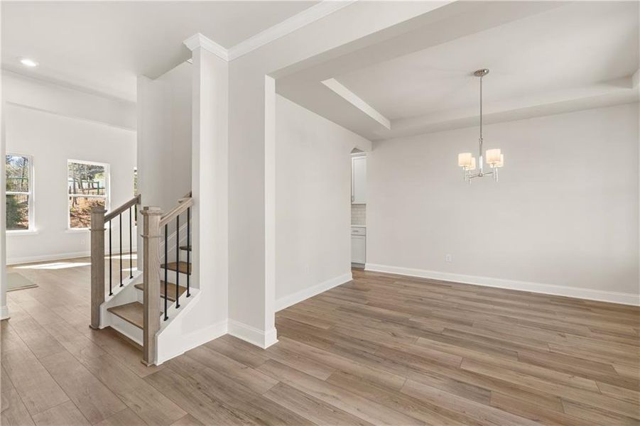 Spacious, unfurnished interior of a new home in Melody Lakeside Estates, Buford (Image 19). Spacious, unfurnished interior of a new home in Melody Lakeside Estates, Buford (Image 19).