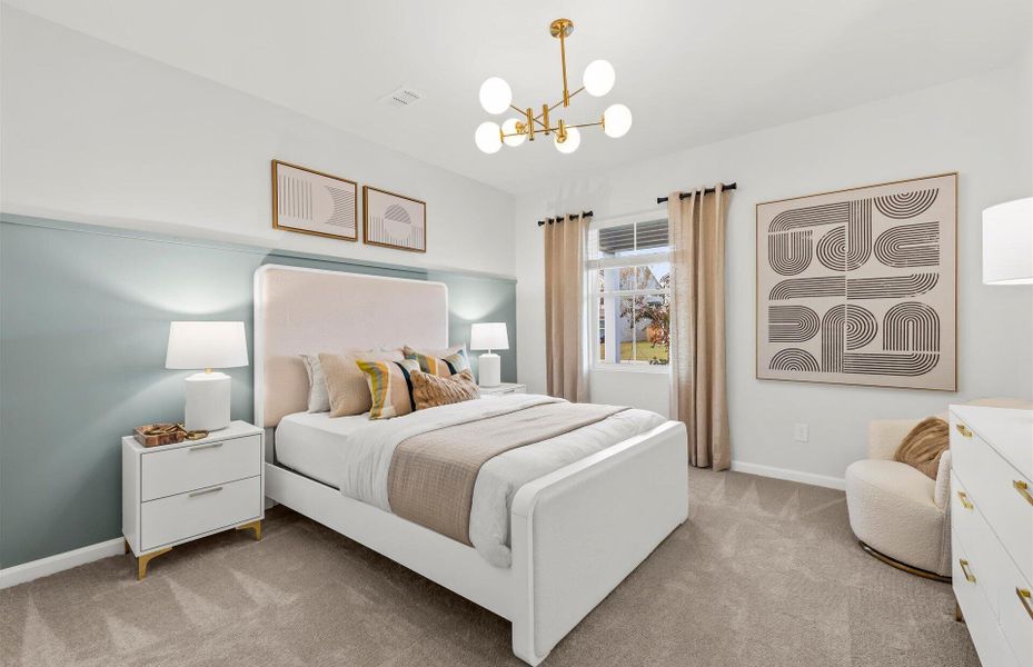 Furnished interior view inside a new home in , Summerville (Image 10).