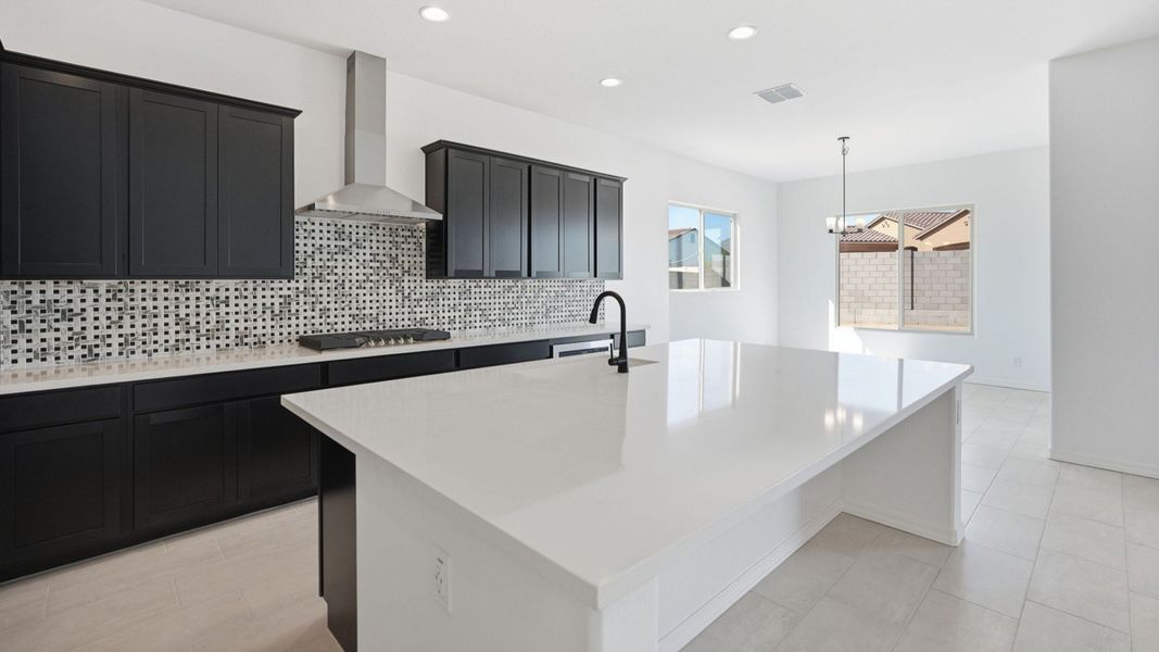 Furnished interior view inside a new home in Arroyo Seco - Palazzo, Buckeye (Image 21).