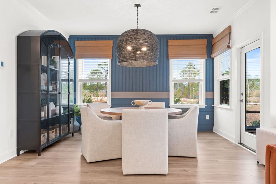 Furnished interior view inside a new home in Southport Meadows, Southport (Image 10). Furnished interior view inside a new home in Southport Meadows, Southport (Image 10).
