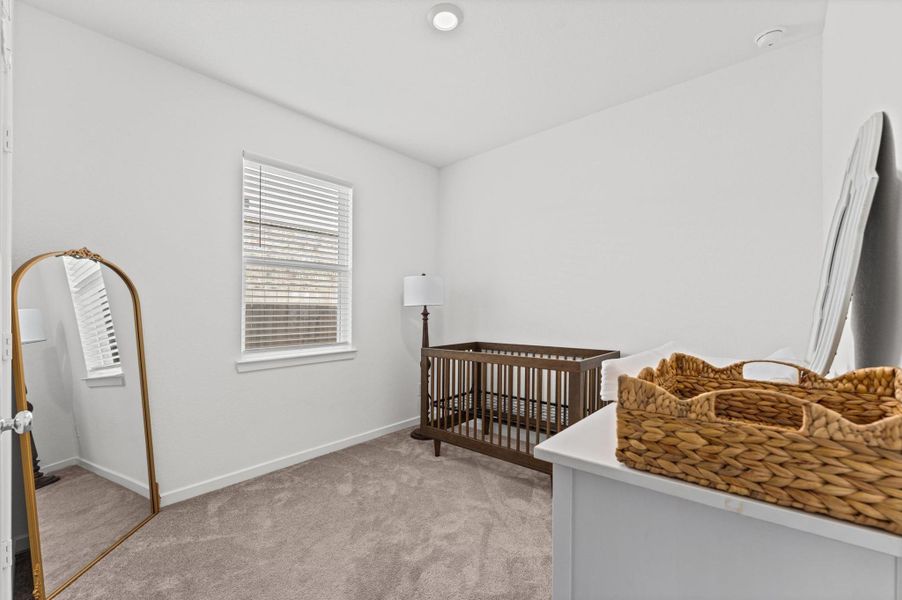 Furnished interior view inside a new home in Bridge Creek 45s and 50s, Cypress (Image 6).