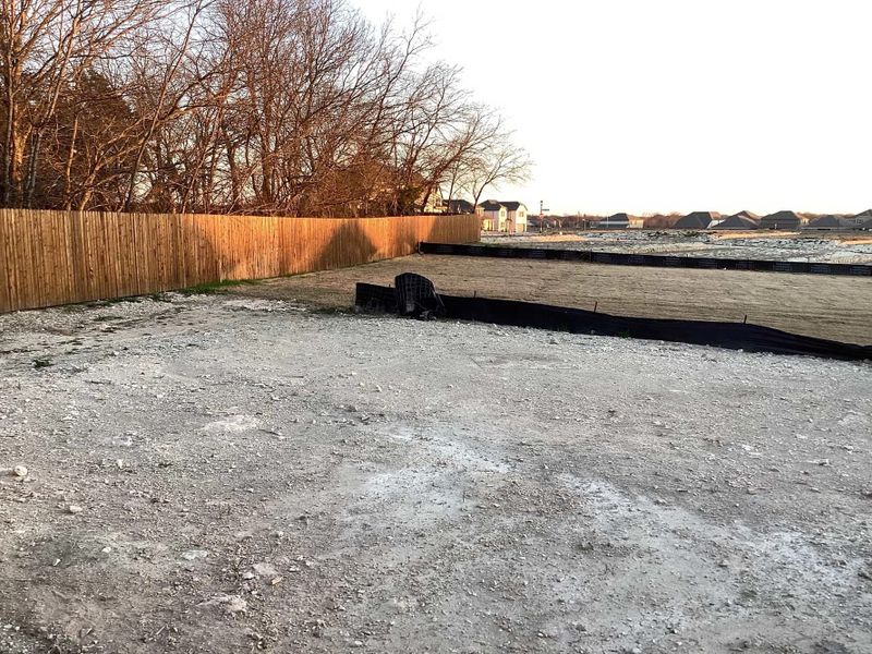 Backyard Construction Progress