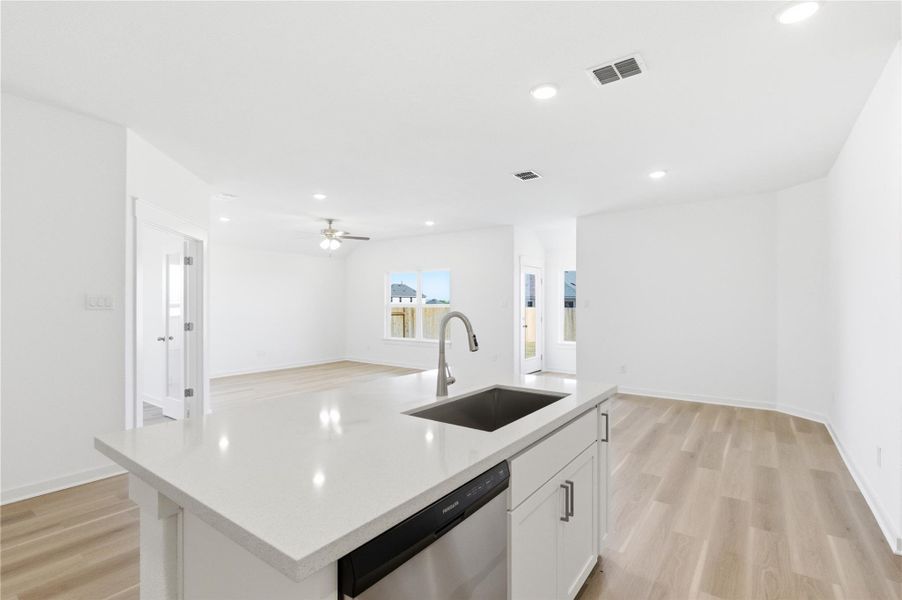 Furnished interior view inside a new home in Infinity Square, Kyle (Image 5).