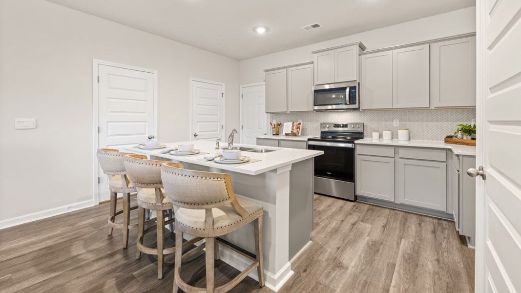 Furnished interior view inside a new home in Echo Glen, Stockbridge (Image 6).